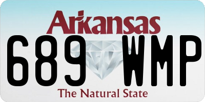 AR license plate 689WMP