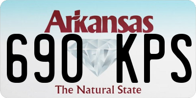 AR license plate 690KPS