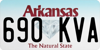 AR license plate 690KVA