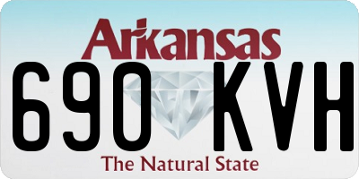 AR license plate 690KVH