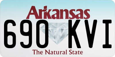 AR license plate 690KVI