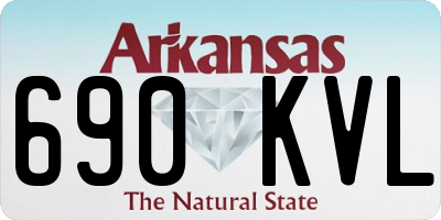 AR license plate 690KVL