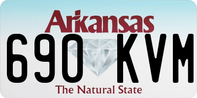 AR license plate 690KVM