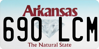 AR license plate 690LCM