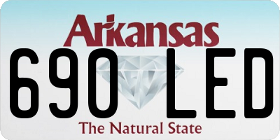 AR license plate 690LED