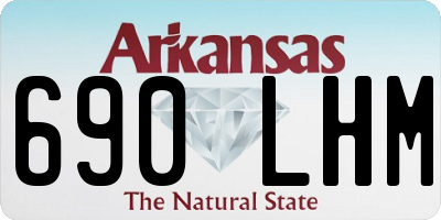 AR license plate 690LHM