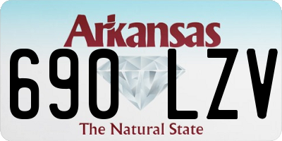 AR license plate 690LZV