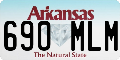 AR license plate 690MLM