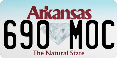AR license plate 690MOC