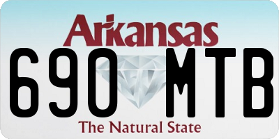 AR license plate 690MTB