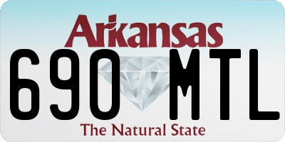 AR license plate 690MTL