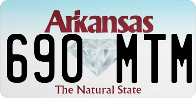 AR license plate 690MTM