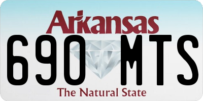 AR license plate 690MTS
