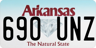 AR license plate 690UNZ