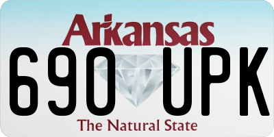 AR license plate 690UPK
