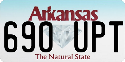 AR license plate 690UPT