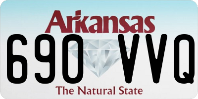 AR license plate 690VVQ
