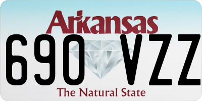 AR license plate 690VZZ