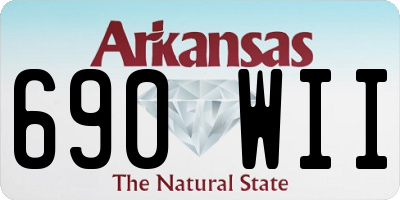 AR license plate 690WII