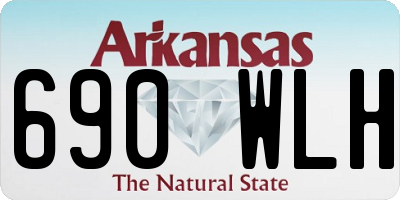 AR license plate 690WLH