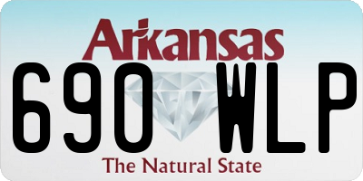 AR license plate 690WLP