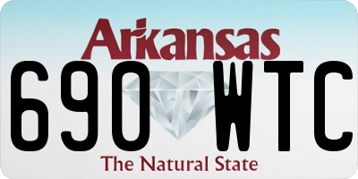 AR license plate 690WTC