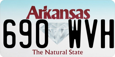 AR license plate 690WVH