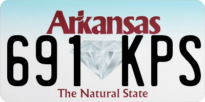 AR license plate 691KPS