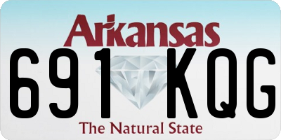 AR license plate 691KQG