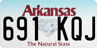 AR license plate 691KQJ
