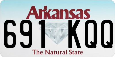 AR license plate 691KQQ