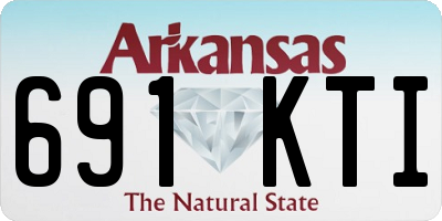 AR license plate 691KTI