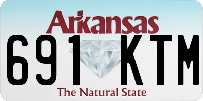 AR license plate 691KTM