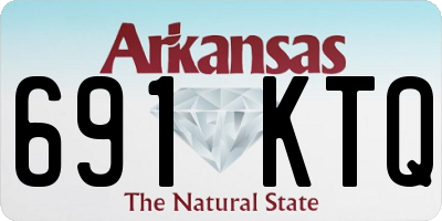 AR license plate 691KTQ