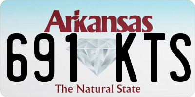 AR license plate 691KTS
