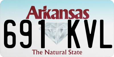 AR license plate 691KVL
