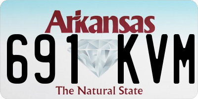 AR license plate 691KVM
