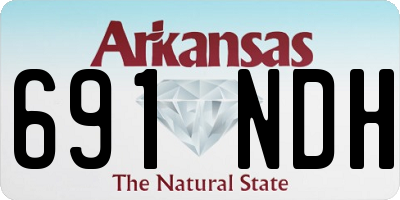 AR license plate 691NDH