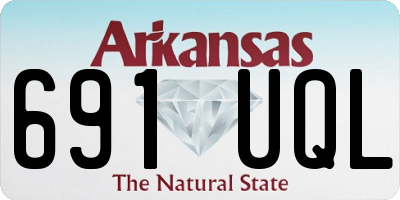 AR license plate 691UQL