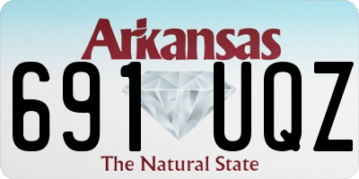 AR license plate 691UQZ