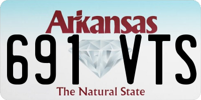 AR license plate 691VTS