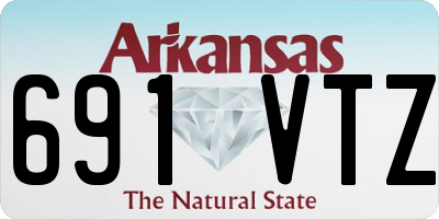 AR license plate 691VTZ