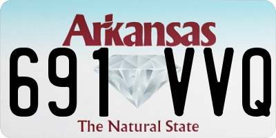 AR license plate 691VVQ