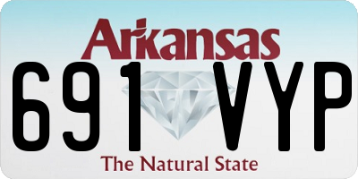 AR license plate 691VYP