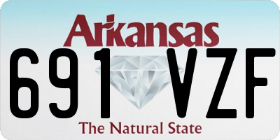 AR license plate 691VZF