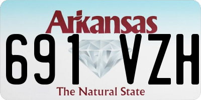 AR license plate 691VZH