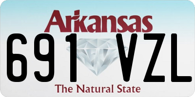 AR license plate 691VZL