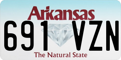 AR license plate 691VZN