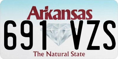AR license plate 691VZS