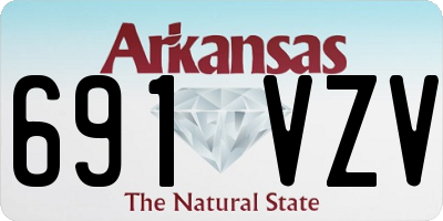 AR license plate 691VZV